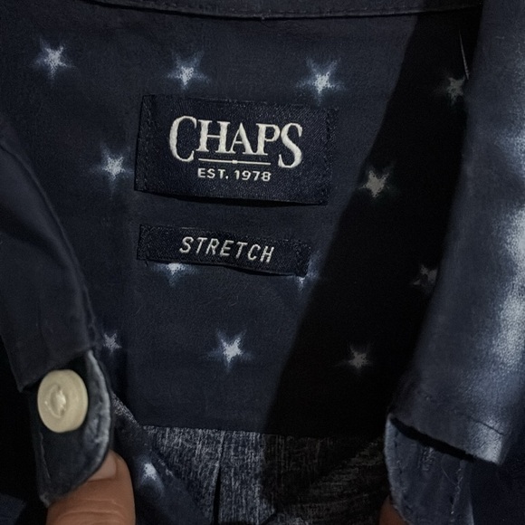 NWT BLUEChaps STretchButton Down - Picture 2 of 5